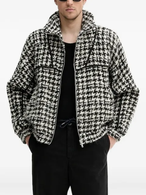IRO Jacke mit Hahnentrittmuster