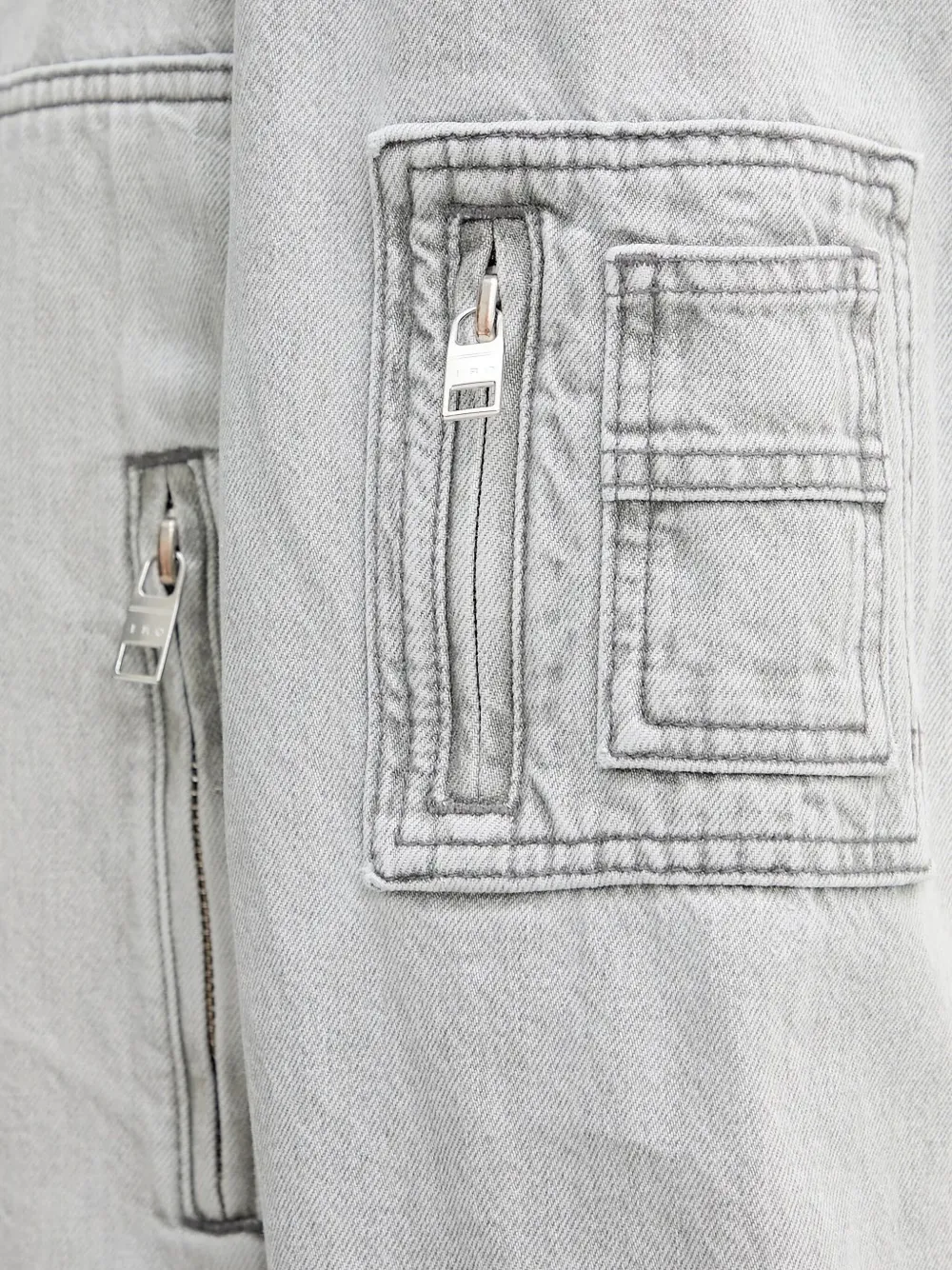 IRO Denim jack Grijs