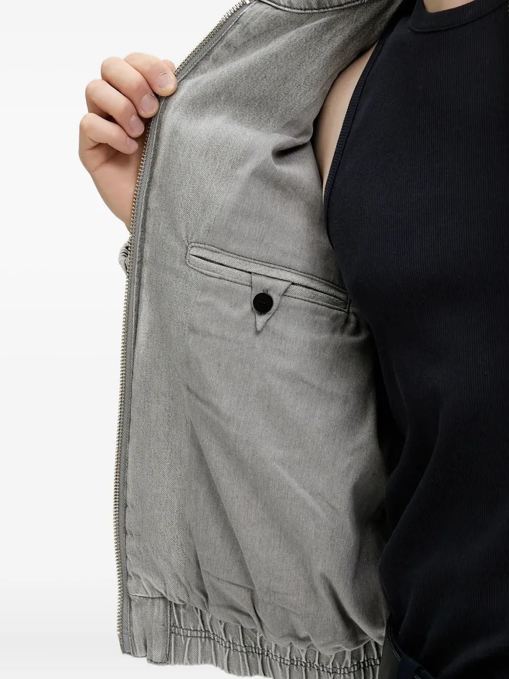 IRO Denim jack Grijs