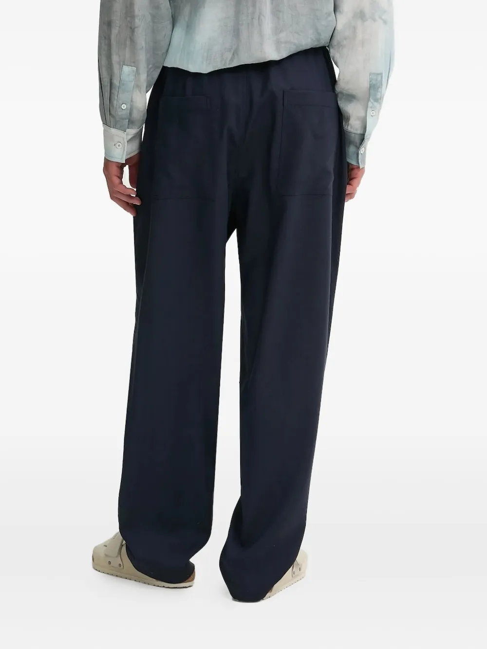 IRO Trainingsbroek met elastische tailleband - Blauw