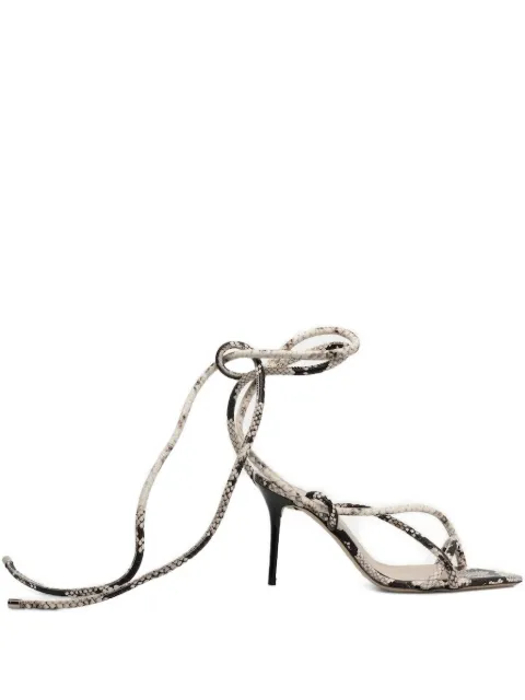 IRO 90mm lace-up heeled sandals