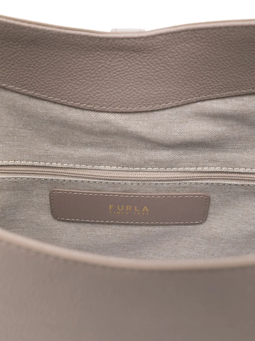 Furla Goccia grote shopper met gesp Grijs