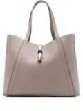 Furla large Goccia clasp-detailed tote bag - Grey