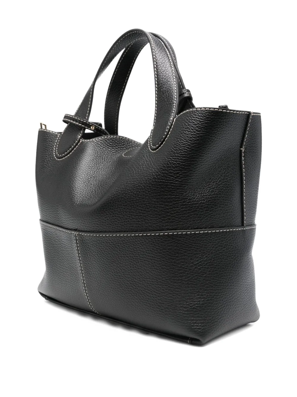 Furla Shopper met logo Zwart