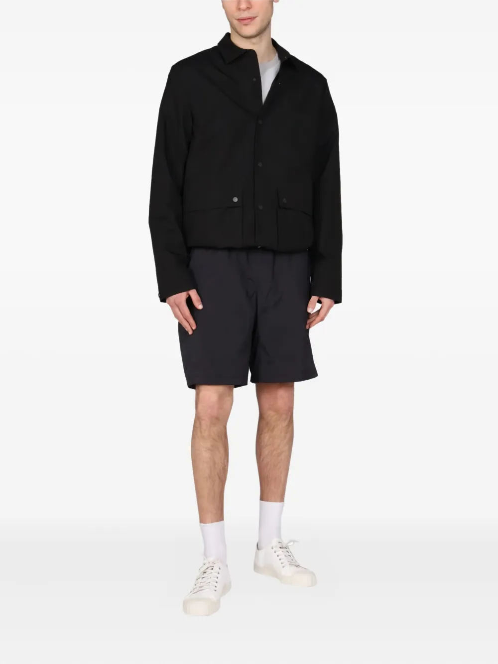 MONOBI snap-buttons jacket | Shirt Jackets | Image 2