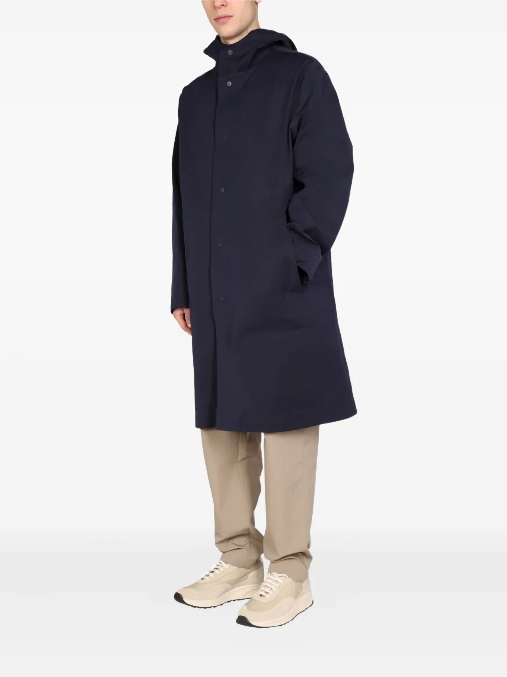 MONOBI hooded trench coat | Trench Coats  | Image 2