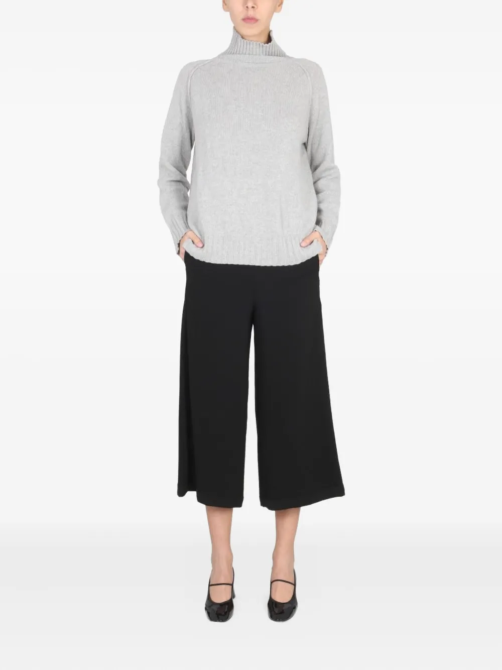 Stefano Mortari zip-fastening trousers - Zwart