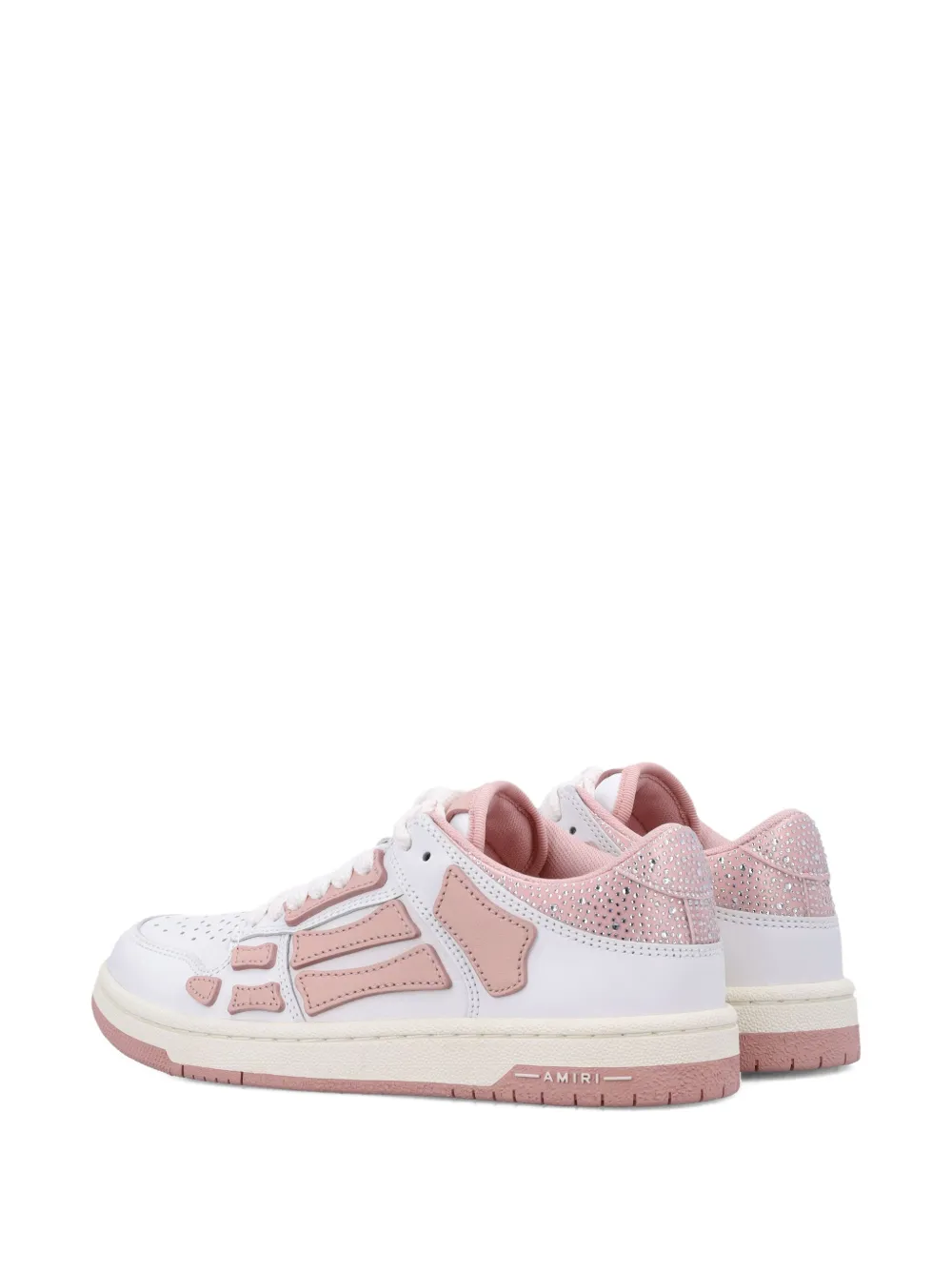AMIRI panelled low-top trainers White