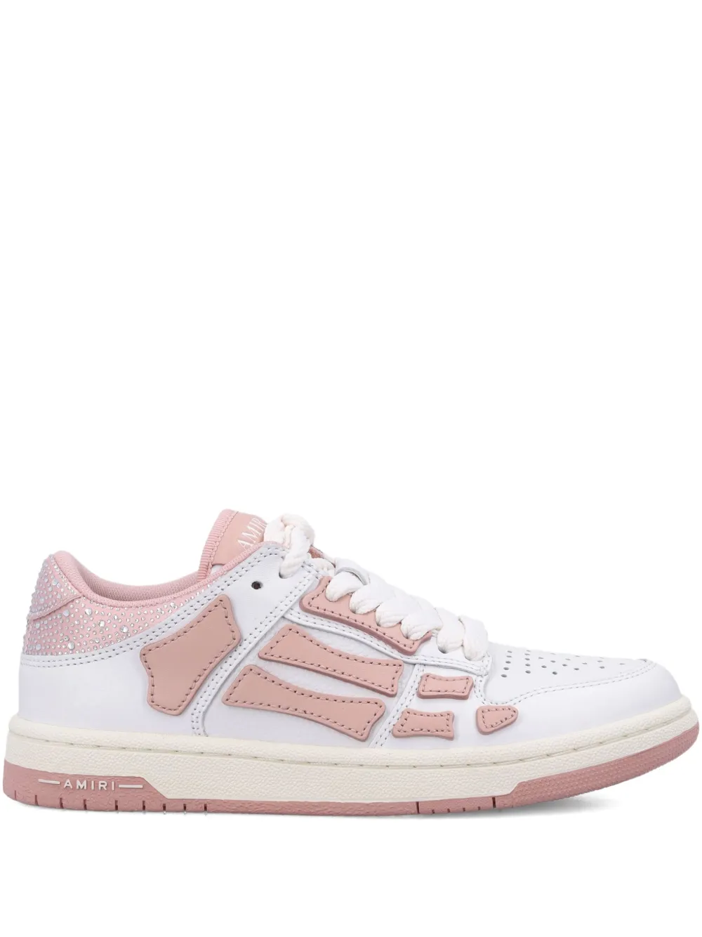 AMIRI panelled low-top trainers White