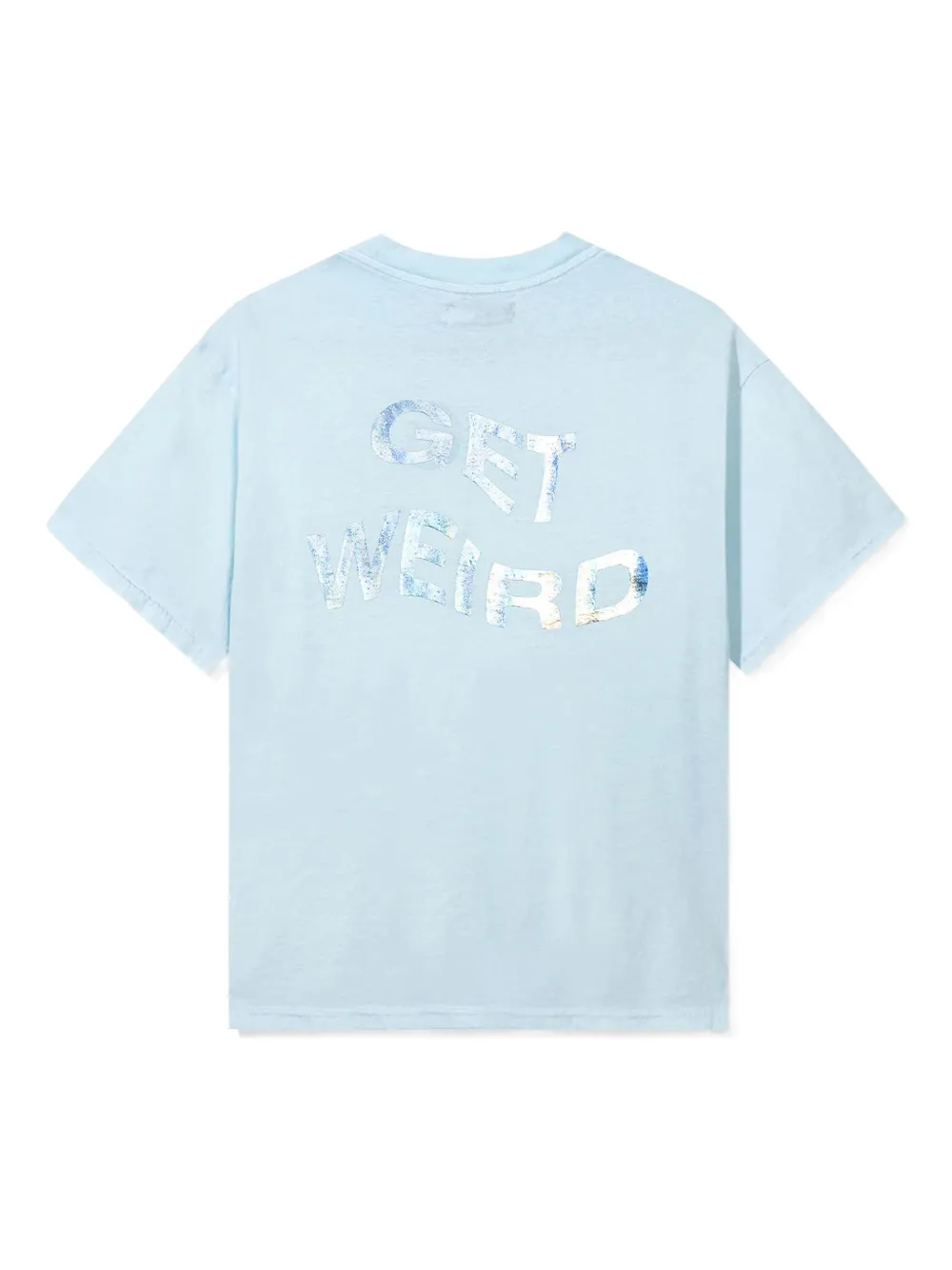 Anti Social Social Club Get Weird Hologram T-shirt - Blauw