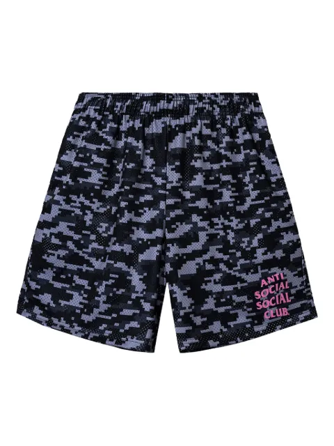 Anti Social Social Club Pixel Camo shorts