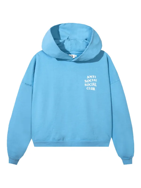 Anti Social Social Club Hoodie Cozy Azul FARFETCH CO