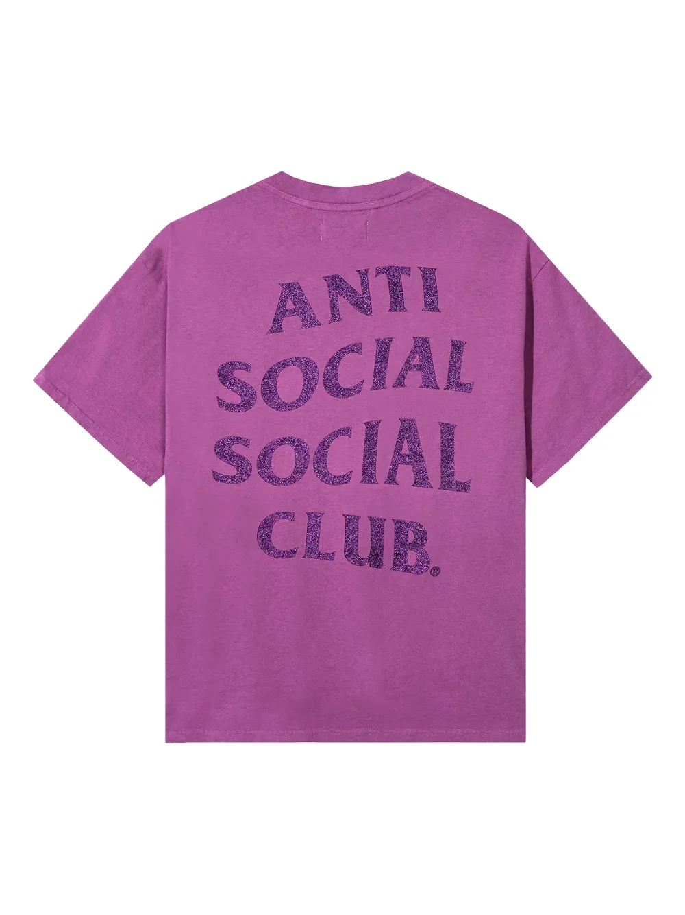 Anti Social Social Club Mind Games Glitter T-shirt - Roze