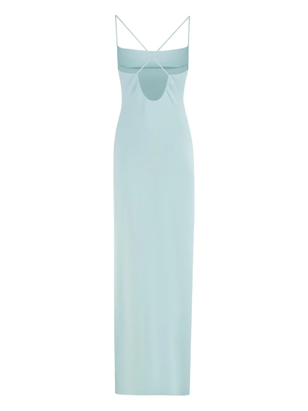 Calvin Klein Maxi-jurk met gekruiste bandjes Blauw