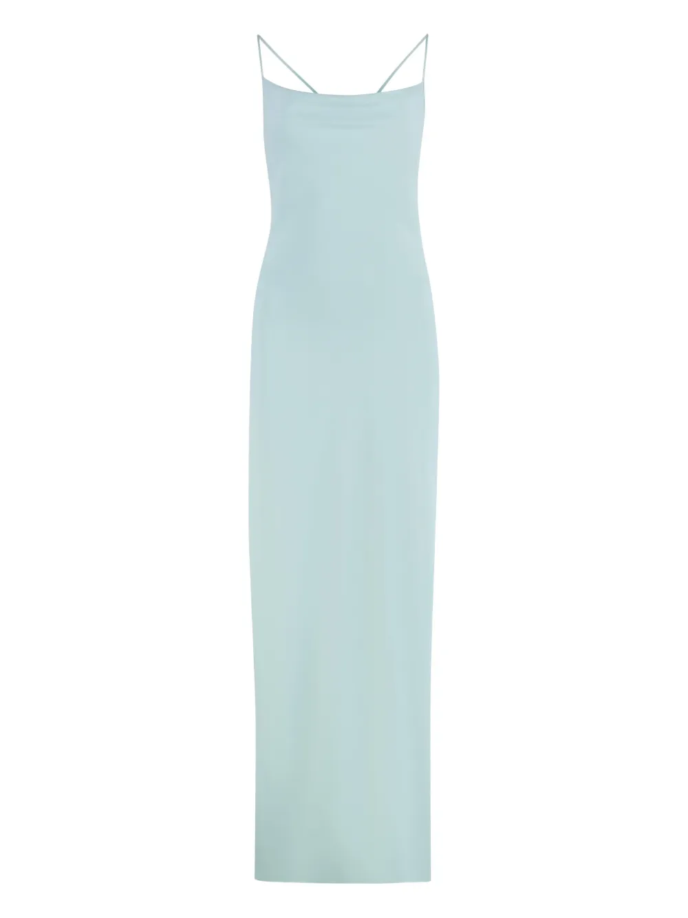 Calvin Klein Maxi-jurk met gekruiste bandjes Blauw
