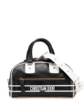 Christian Dior Pre-Owned 2022 Small Leather Dior Vibe Zip Bowling Bag satchel - Black
