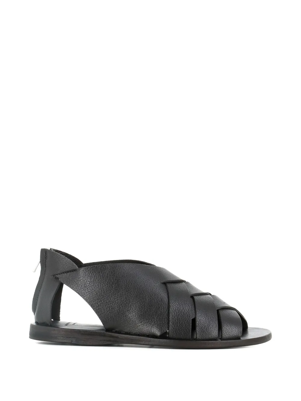 Officine Creative open-toe woven sandals Black