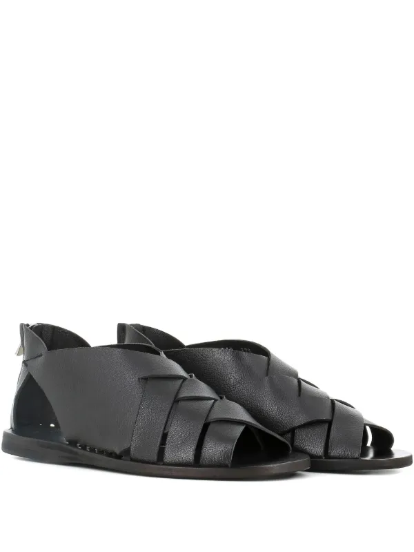 Officine Creative open-toe Woven Sandals Black FARFETCH PH
