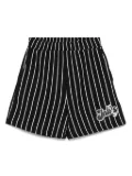 INBETWEENERS striped track shorts - Black