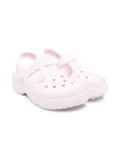 Crocs Kids Classic T Mary Jane perforated clogs - Pink