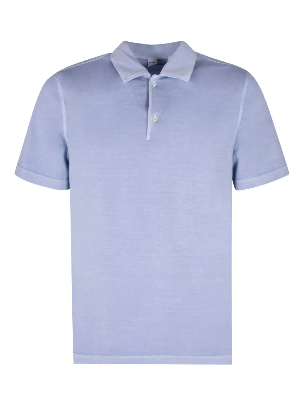 ASPESI short-sleeve cotton polo shirt Blauw