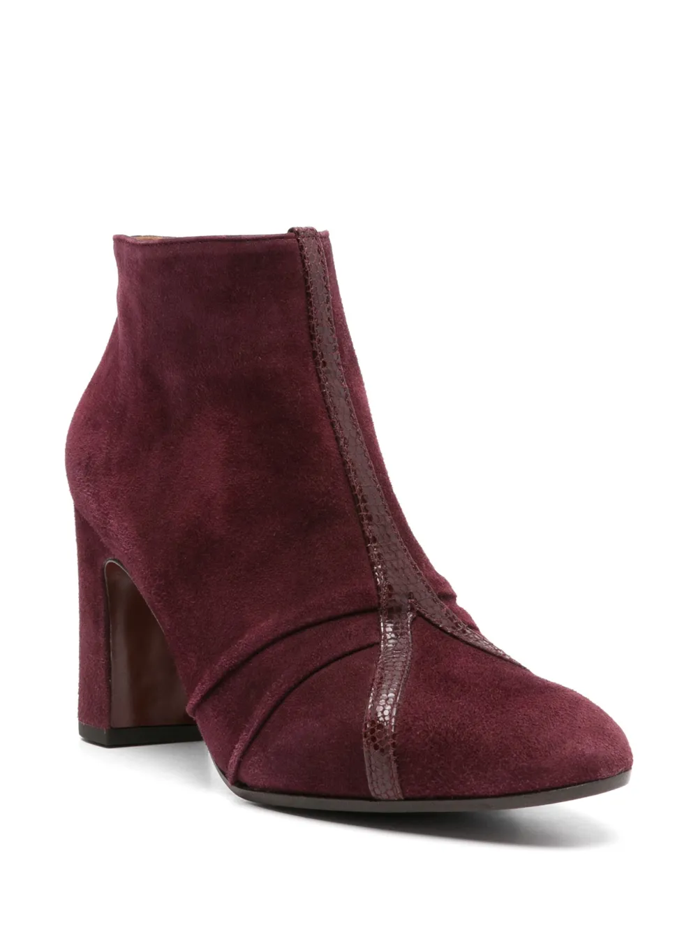 Chie Mihara 80mm Erian boots Red