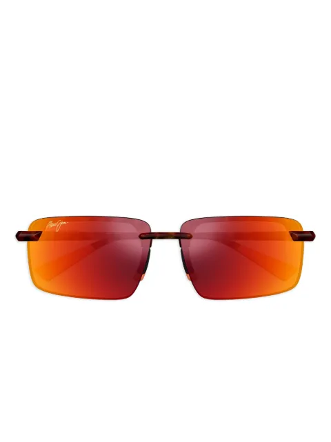 Maui Jim Laulima rectangle-frame sunglasses