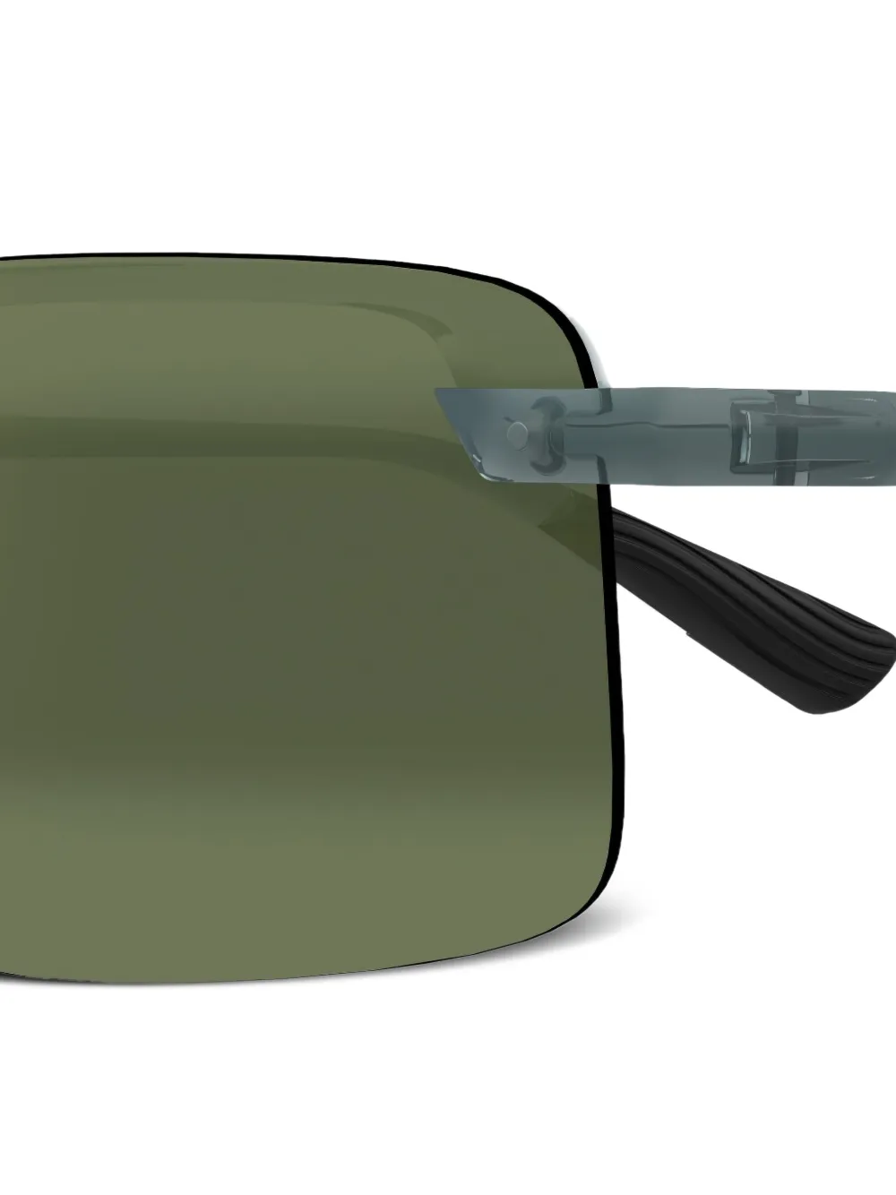 Maui Jim rectangle-frame sunglasses Groen