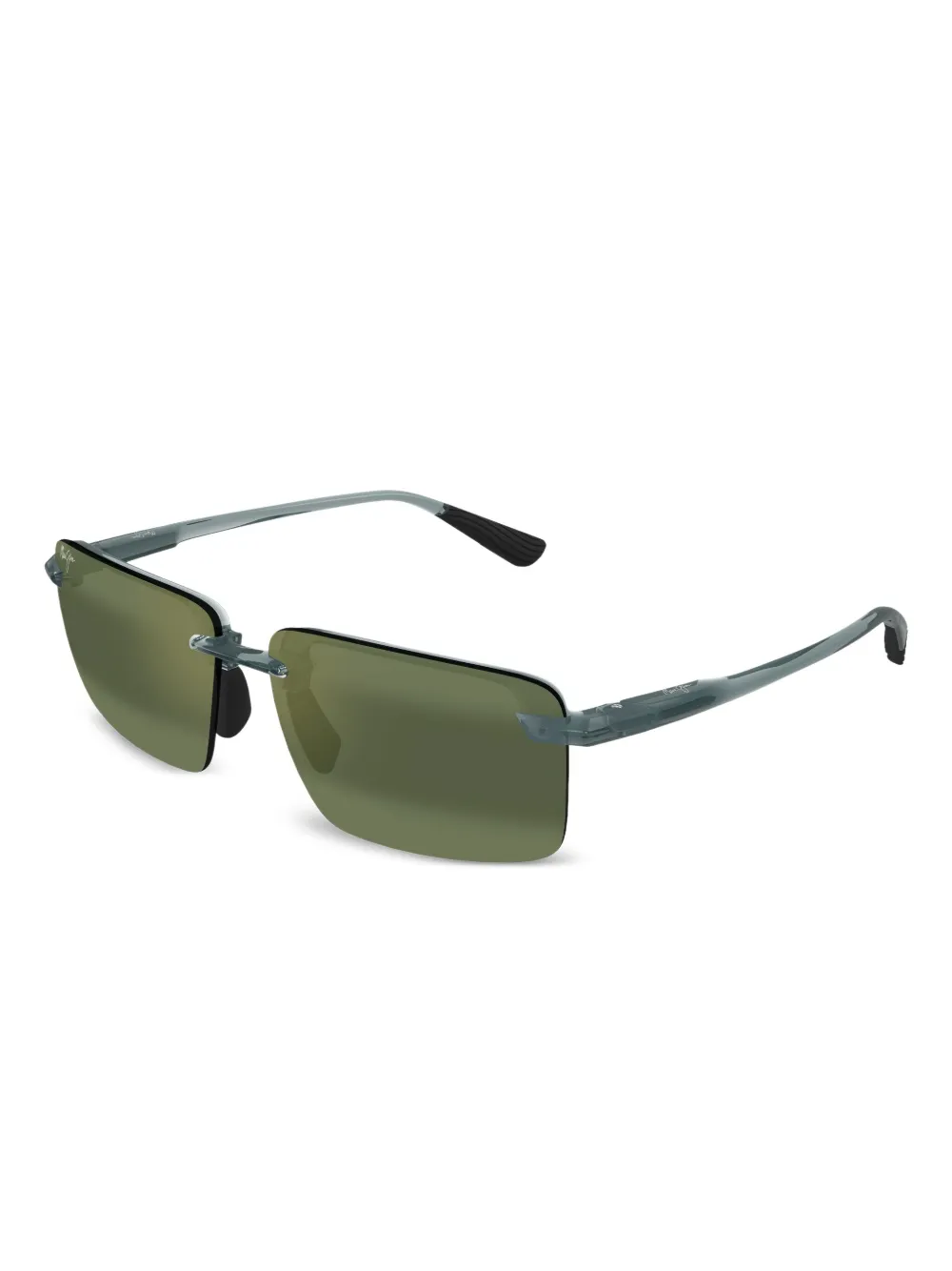 Maui Jim rectangle-frame sunglasses Groen