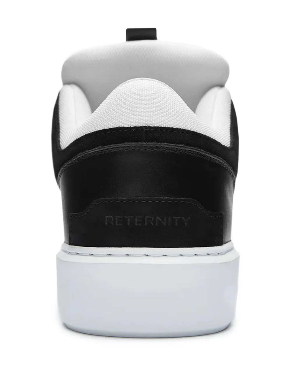 RETERNITY panelled sneakers Black