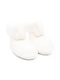 Tartine Et Chocolat bunny ears-detail knitted booties - White