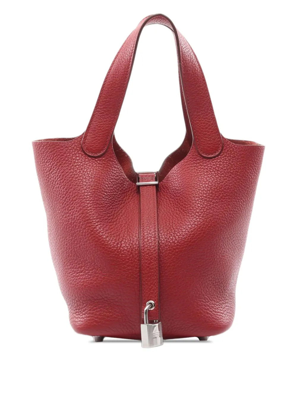 Hermès Pre-Owned Clemence Picotin Lock 18 håndtaske fra 2014 | rød | Image 1