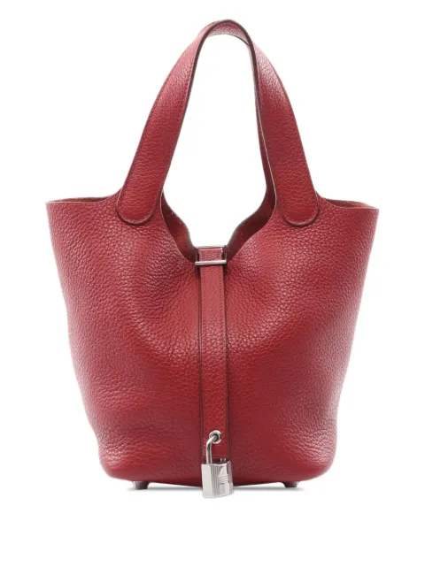 Hermès Pre-Owned Clemence Picotin Lock 18 手提包（2014年典藏款）