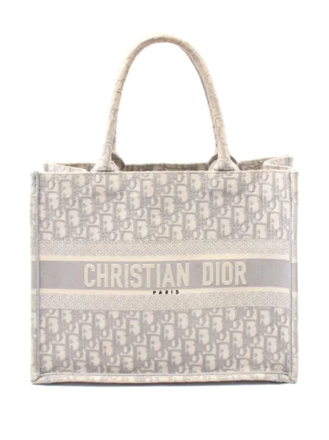 Christian Dior Pre-Owned 2000-2024 Medium Oblique Canvas Book tote bag