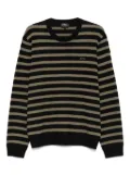 A.P.C. striped jumper - Black