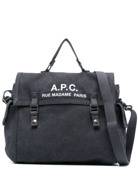 A.P.C. logo-print bag 