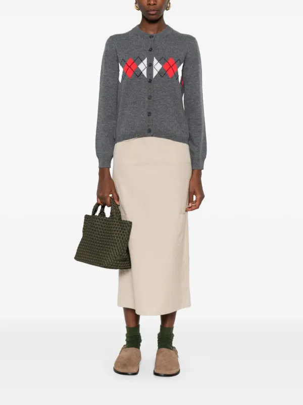 A.P.C. ウール カーディガン | グレー | FARFETCH JP