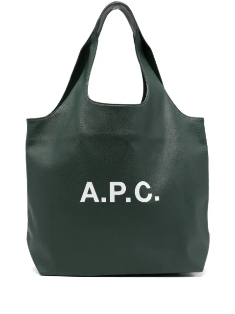 A.P.C. leather tote bag 