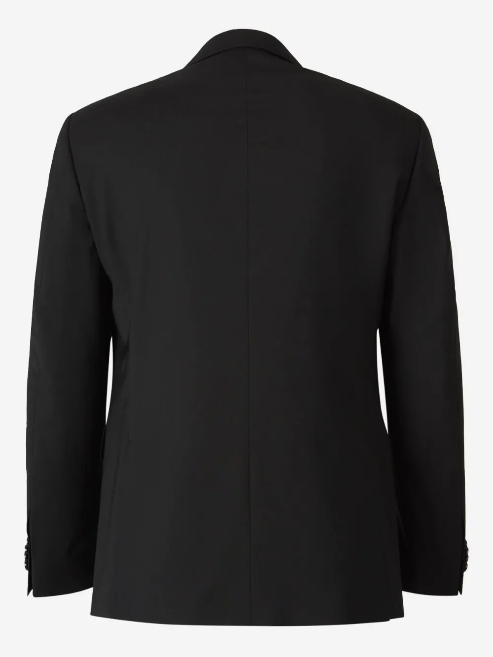 Scabal Pak met enkele rij knopen Zwart