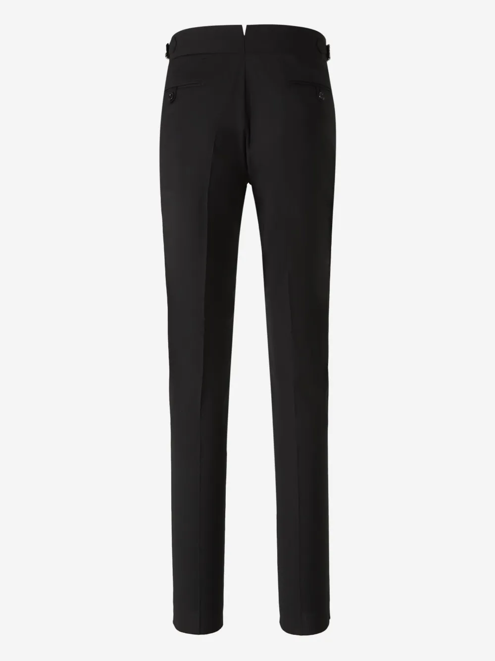 Scabal Pak met enkele rij knopen Zwart