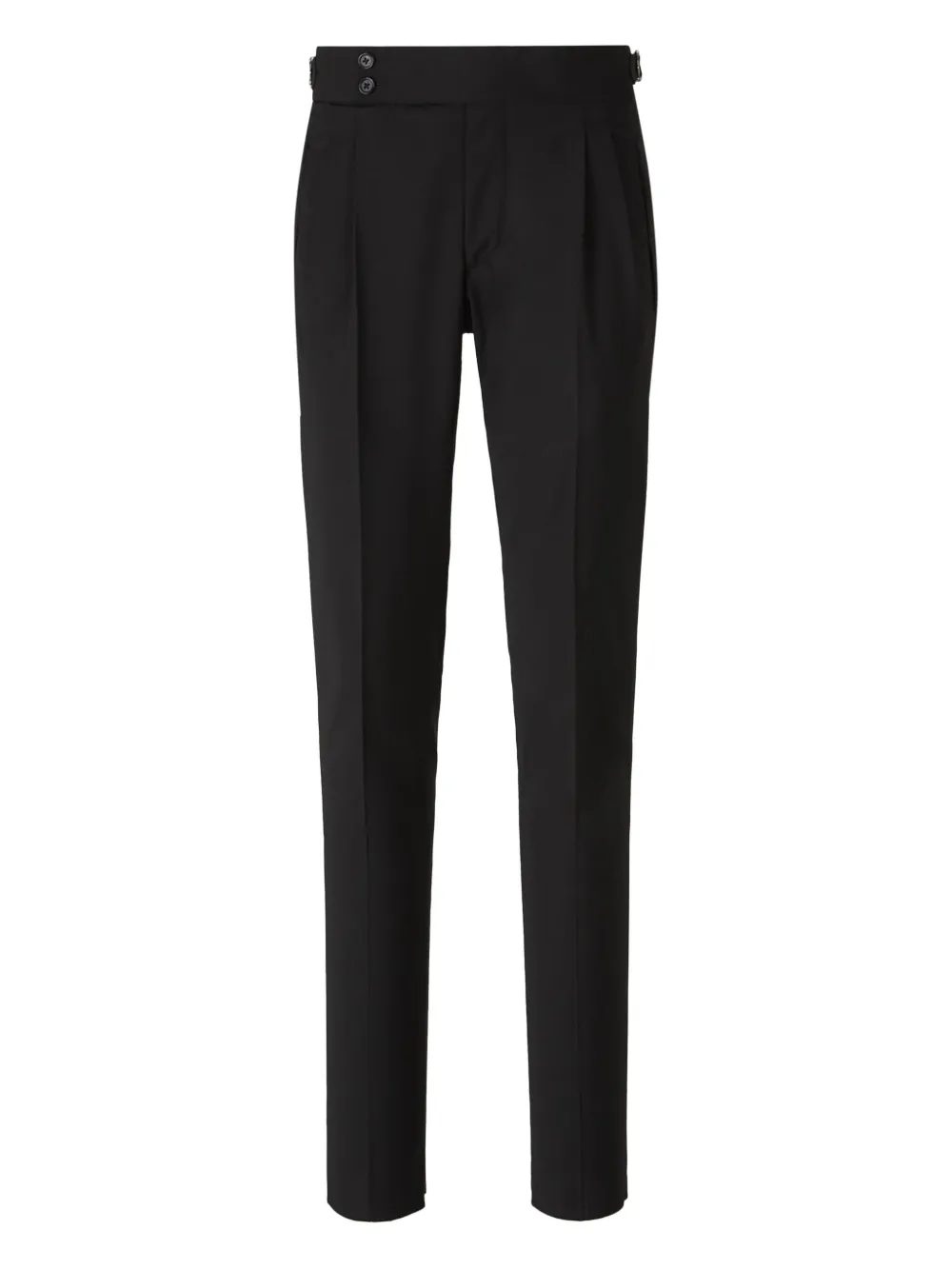 Scabal Pak met enkele rij knopen Zwart