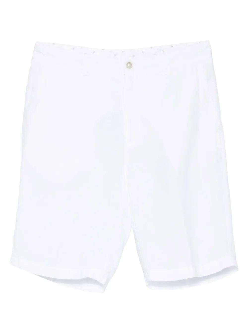 120% Lino embroidered linen shorts | White | Image 1