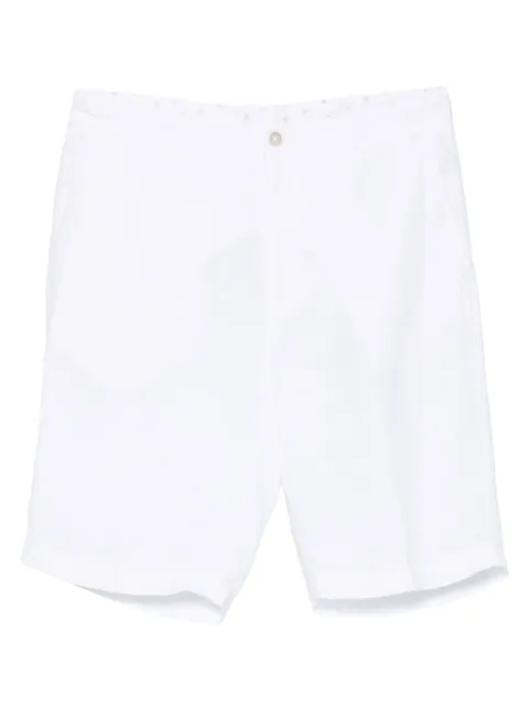 120% Lino embroidered linen shorts