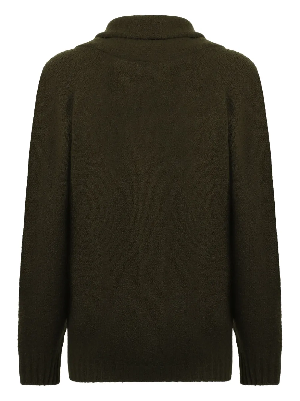 Drumohr Vest met sjaalkraag Bruin