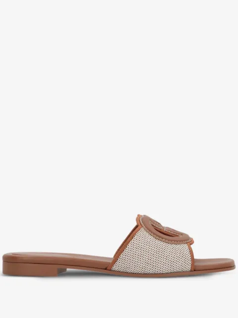 Gucci canvas sandals