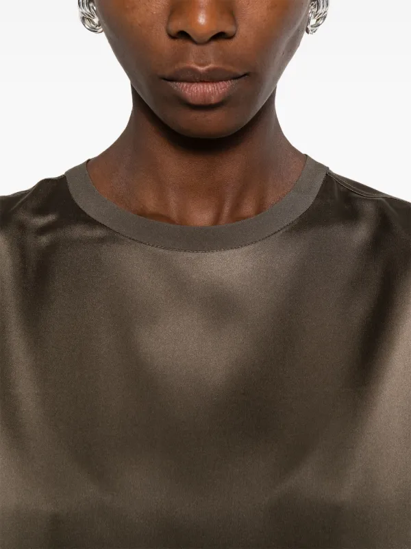 ブルネロクチネリ　ノースリ　トップス BRUNELLO CUCINELLI - 超美品 ブルネロクチネリ Brunello Cucinelli