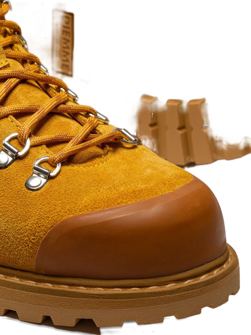 Diemme Cornaro Suede Derby Shoes In Yellow