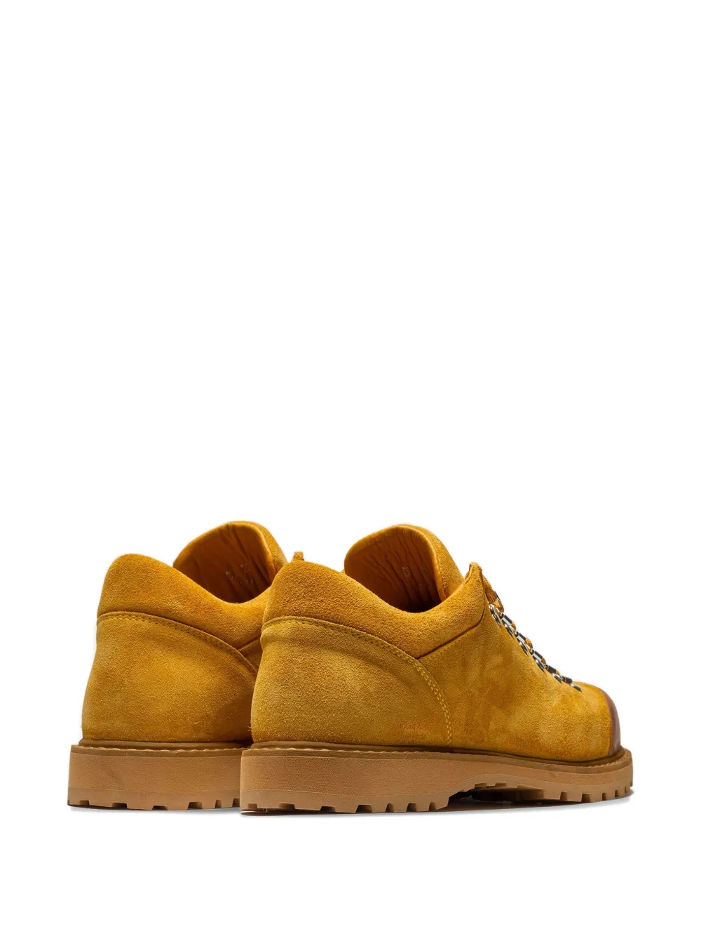 Diemme Cornaro Suede Derby Shoes In Yellow