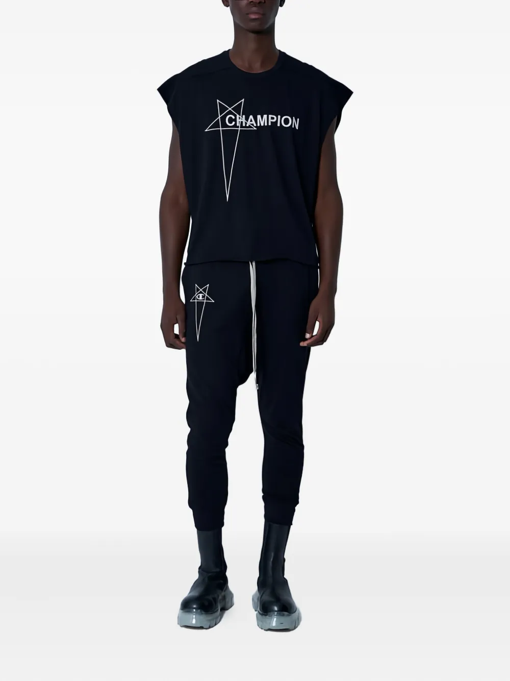Rick Owens X Champion drawstring-waistband track pants | Sweatpants | Image 2