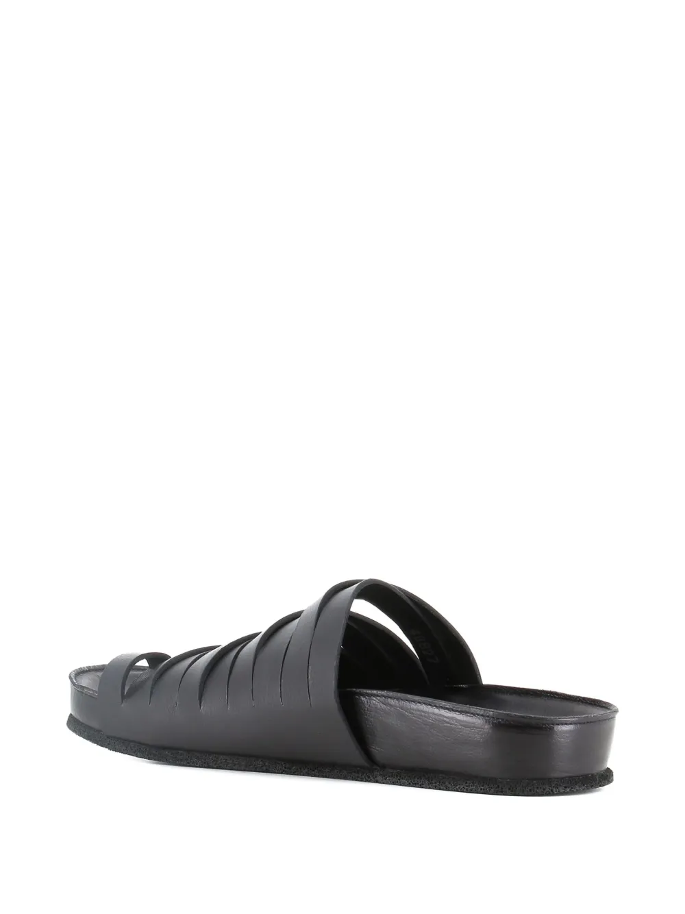 Pantanetti strappy open-toe sandals Black